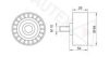 AUTEX 651276 Deflection/Guide Pulley, timing belt